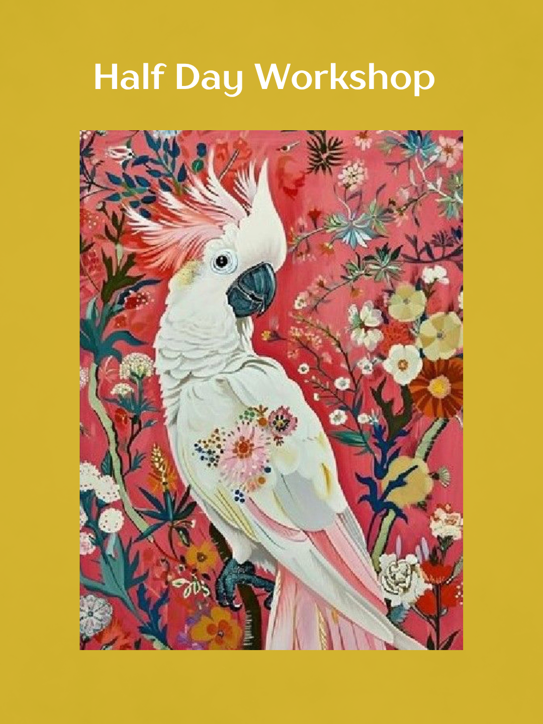 Colette the Cockatoo Morning Workshop Thursday 1st October 2026