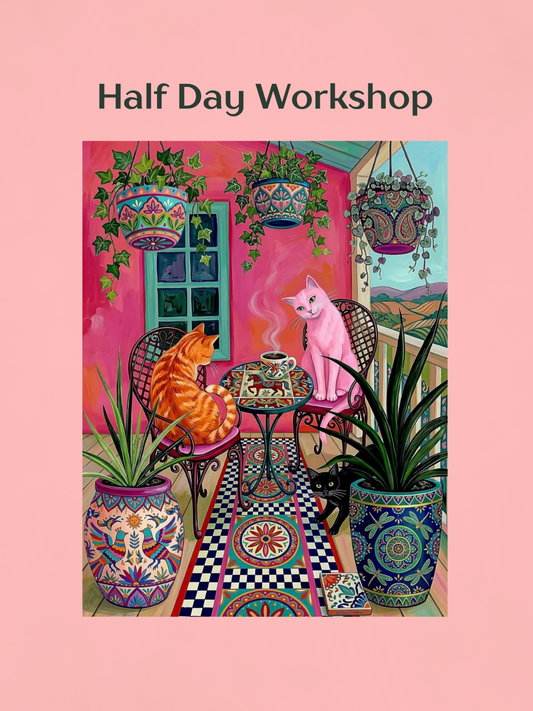 Cats Tea Party Afternoon Workshop Friday 9th October 2026