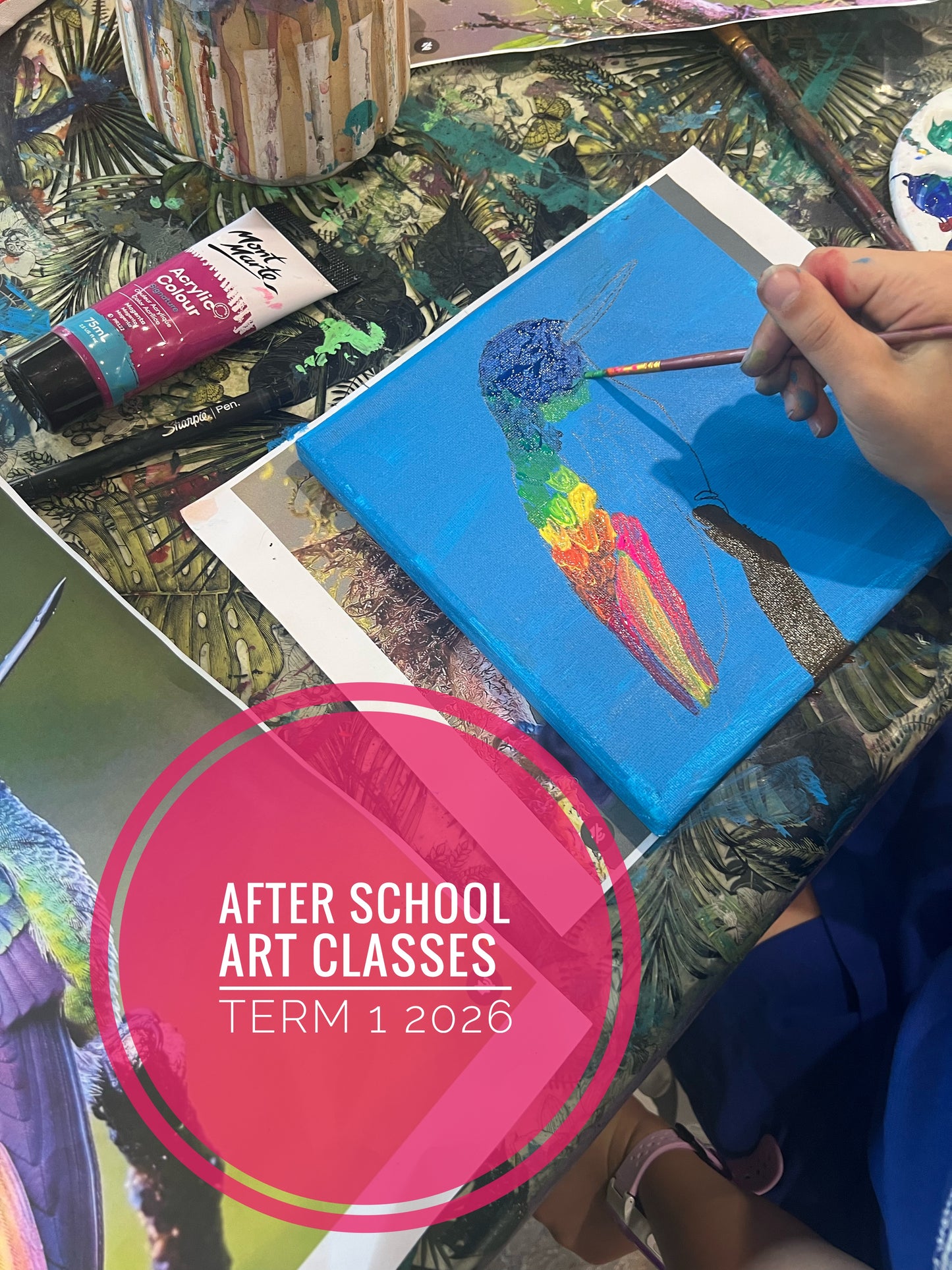 Term 1 2026 After School Art Classes